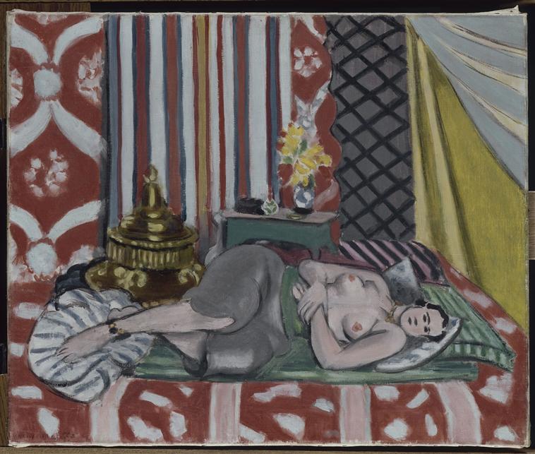 Henri Matisse - Odalisque in grey culottes 1927